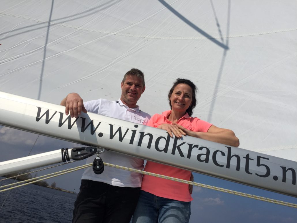 Peter en Yvette van Wier Zeilbotenverhuur Windkracht 5 B.V.